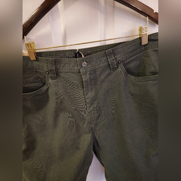 NWT Prana Men's Bronson Organic Cotton Shorts Green 11" Inseam 40 Waist - Picture 7 of 17
